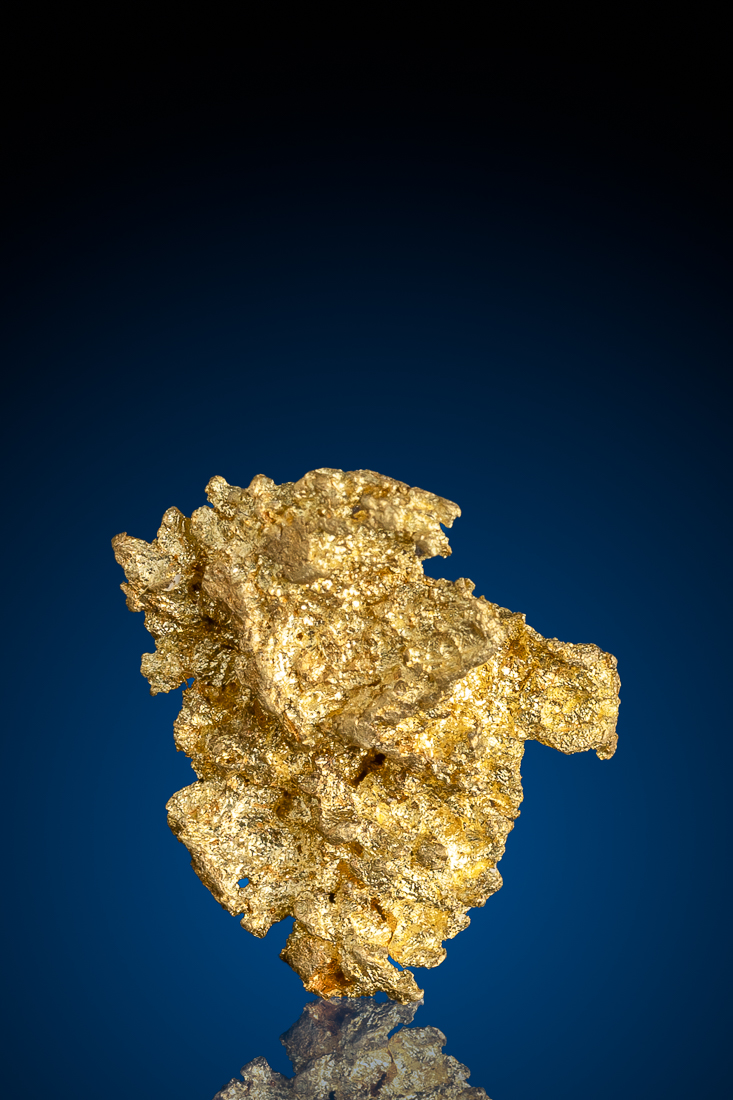 (image for) Dazzling, Exceptional Natural Gold Nugget - Alleghany District, CA - 9.12 grams